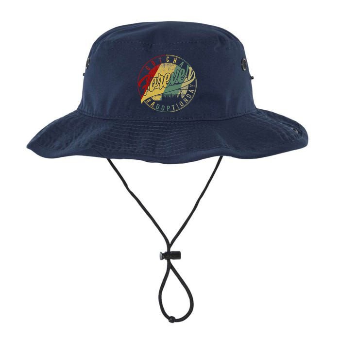 Modern Adoption Day Announcement Gotcha Forever Adoptive Mom Bucket Hat
