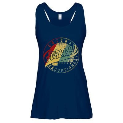 Modern Adoption Day Announcement Gotcha Forever Adoptive Mom Ladies Essential Flowy Tank