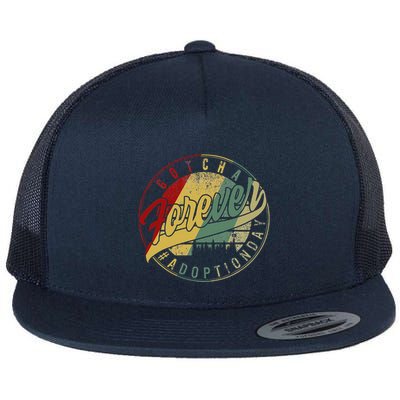 Modern Adoption Day Announcement Gotcha Forever Adoptive Mom Flatbill Hat