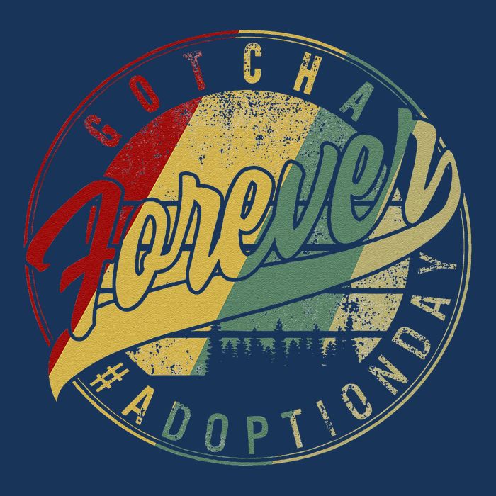 Modern Adoption Day Announcement Gotcha Forever Adoptive Mom Magnet