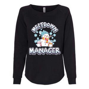 Meltdown Ager Daycare Teacher Winter Snow Cute Great Gift Womens California Wash Sweatshirt