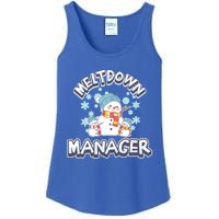 Meltdown Ager Daycare Teacher Winter Snow Cute Great Gift Ladies Essential Tank