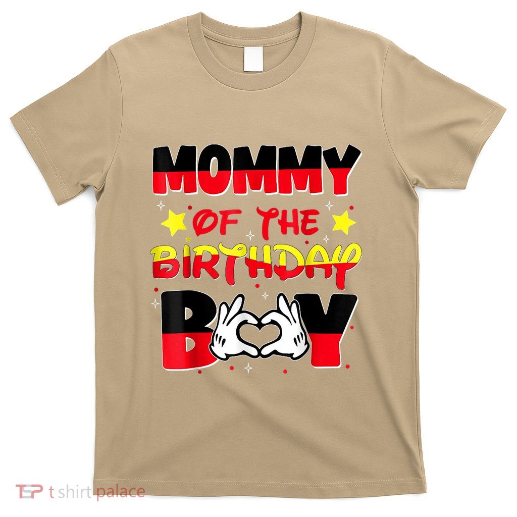 Mom And Dad Mommy Of The Birthday Family Matching Mouse T-Shirt