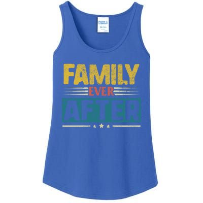 Modern Adoption Day Matching Family Ever After Loved Gift Ladies Essential Tank