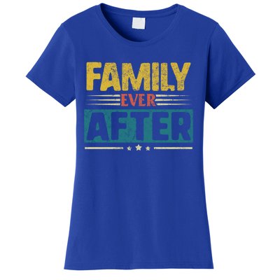 Modern Adoption Day Matching Family Ever After Loved Gift Women's T-Shirt