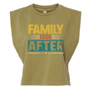 Modern Adoption Day Matching Family Ever After Loved Gift Garment-Dyed Women's Muscle Tee