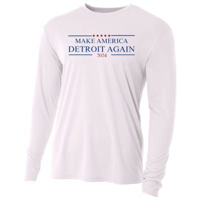 Make America Detroit Again Cooling Performance Long Sleeve Crew