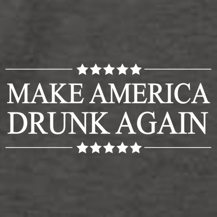 Make America Drunk Again Funny Alcoholic Gift Gift Vector Backpack