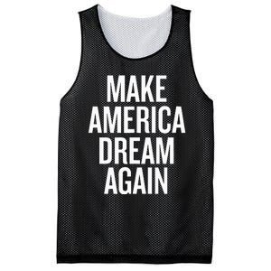 Make America Dream Again Funny Political Mesh Reversible Basketball Jersey Tank