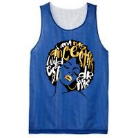 My Ancestors Dream Gift Afro Diva Black Magic Gift Mesh Reversible Basketball Jersey Tank