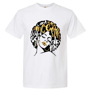 My Ancestors Dream Gift Afro Diva Black Magic Gift Garment-Dyed Heavyweight T-Shirt