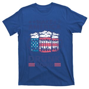 Make America Drunk Again 4th Of July Independence Day Beer Gift T-Shirt