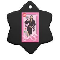 Morticia Addams Doll Horror Movie Doll Funny Halloween Ceramic Star Ornament