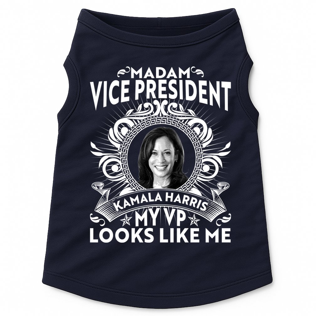 Madam Vice President Kamala Harris My VP Looks Like Me Doggie Tank