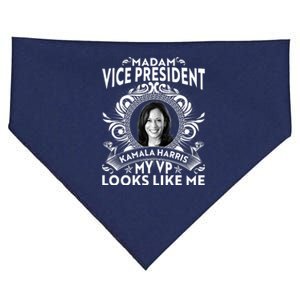 Madam Vice President Kamala Harris My VP Looks Like Me USA-Made Doggie Bandana