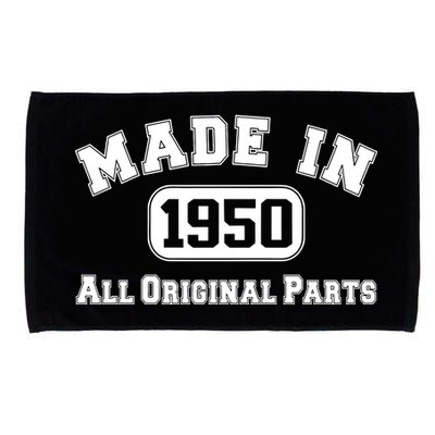 Made In 1950 All Original Parts Microfiber Hand Towel