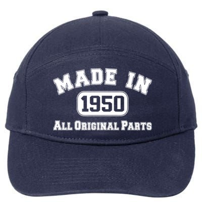 Made In 1950 All Original Parts 7-Panel Snapback Hat
