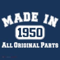 Made In 1950 All Original Parts Bucket Hat