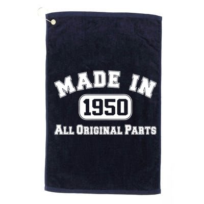 Made In 1950 All Original Parts Platinum Collection Golf Towel