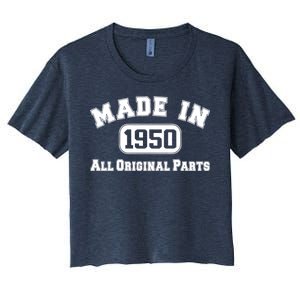 Made In 1950 All Original Parts Women's Crop Top Tee