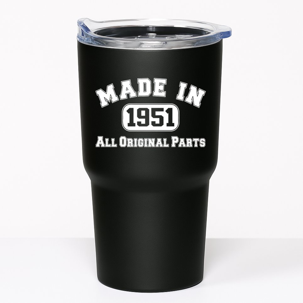 Made In 1951 All Original Parts Tumbler