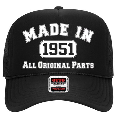 Made In 1951 All Original Parts Trucker Hat