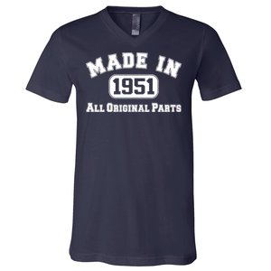 Made In 1951 All Original Parts V-Neck T-Shirt