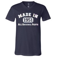 Made In 1951 All Original Parts V-Neck T-Shirt