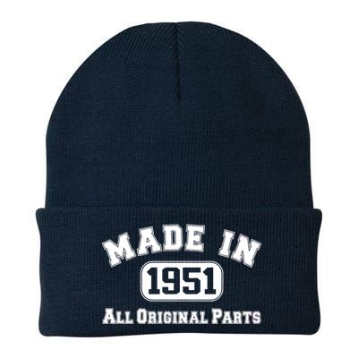 Made In 1951 All Original Parts Knit Cap Winter Beanie