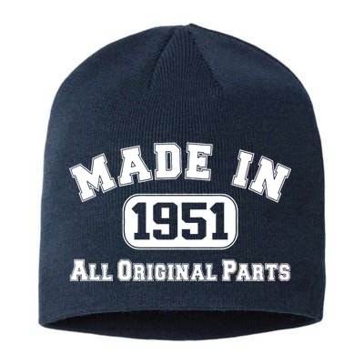 Made In 1951 All Original Parts Sustainable Beanie