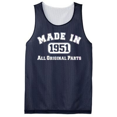 Made In 1951 All Original Parts Mesh Reversible Basketball Jersey Tank