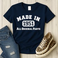 Made In 1951 All Original Parts Womens T-Shirt
