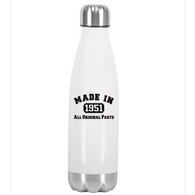 Made In 1951 All Original Parts Stainless Steel Insulated Water Bottle