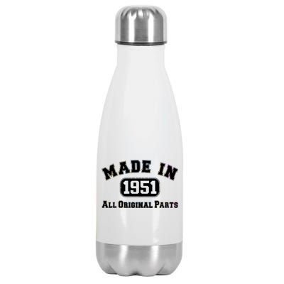 Made In 1951 All Original Parts Stainless Steel Insulated Water Bottle