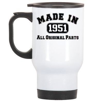 Made In 1951 All Original Parts Stainless Steel Travel Mug