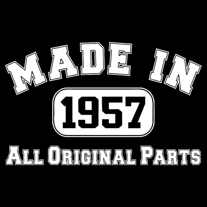 Made In 1957 All Original Parts Flexfit Unipanel Trucker Cap