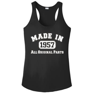 Made In 1957 All Original Parts Ladies PosiCharge Competitor Racerback Tank