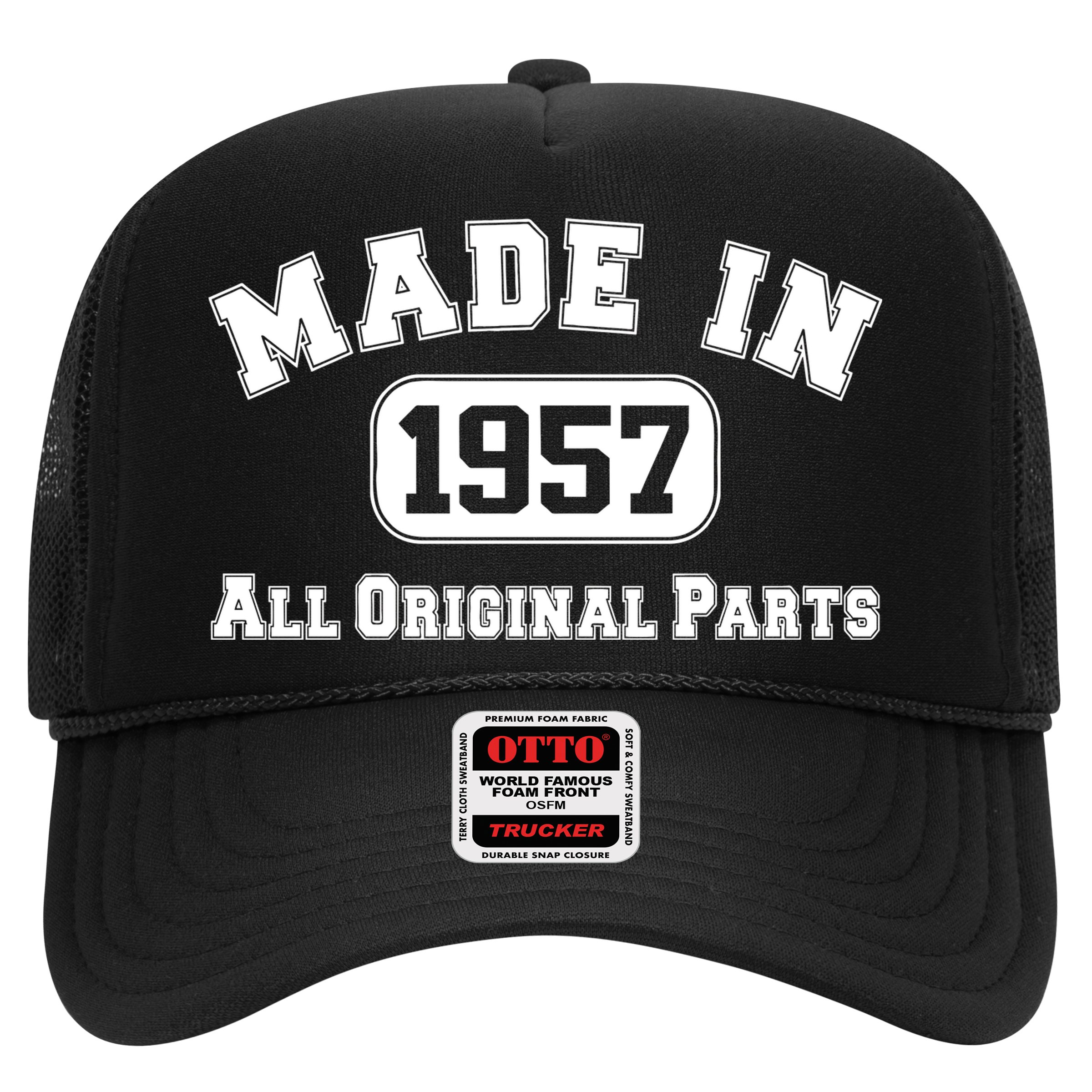 Made In 1957 All Original Parts Hat