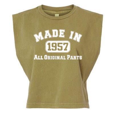 Made In 1957 All Original Parts Garment-Dyed Women's Muscle Tee