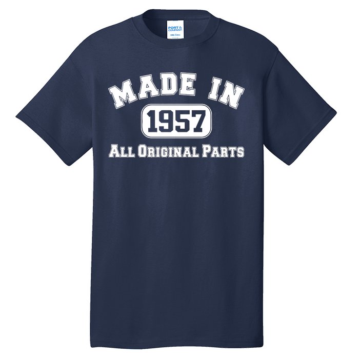 Made In 1957 All Original Parts Tall T-Shirt