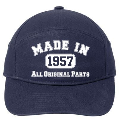 Made In 1957 All Original Parts 7-Panel Snapback Hat