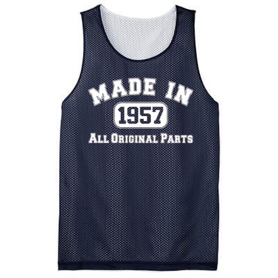 Made In 1957 All Original Parts Mesh Reversible Basketball Jersey Tank