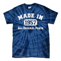 Made In 1957 All Original Parts Tie-Dye T-Shirt