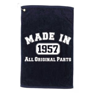 Made In 1957 All Original Parts Platinum Collection Golf Towel