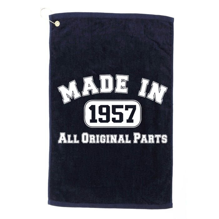 Made In 1957 All Original Parts Golf Towel