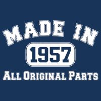 Made In 1957 All Original Parts Kids T-Shirt
