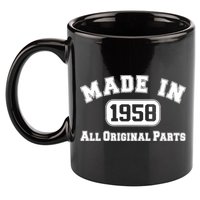Made In 1958 All Original Parts 11oz C Handle Ceramic Mug