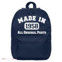 Made In 1958 All Original Parts 16 in Basic Backpack