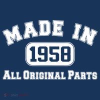 Made In 1958 All Original Parts 16 in Basic Backpack