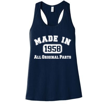 Made In 1958 All Original Parts Womens Tank Top